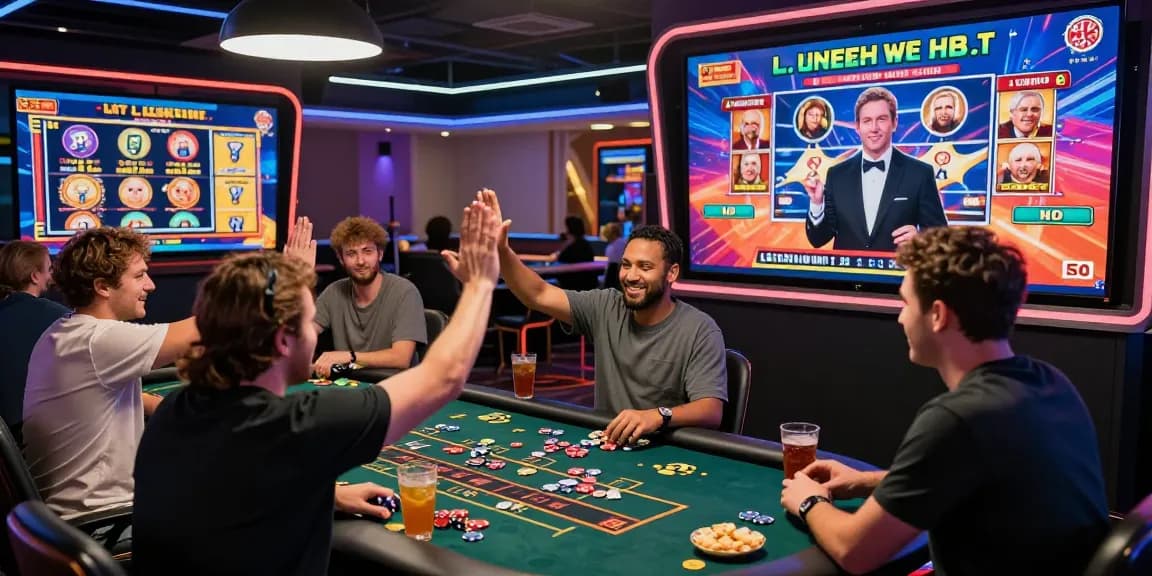 Players enjoying new UK slot sites in a modern online casino setting.