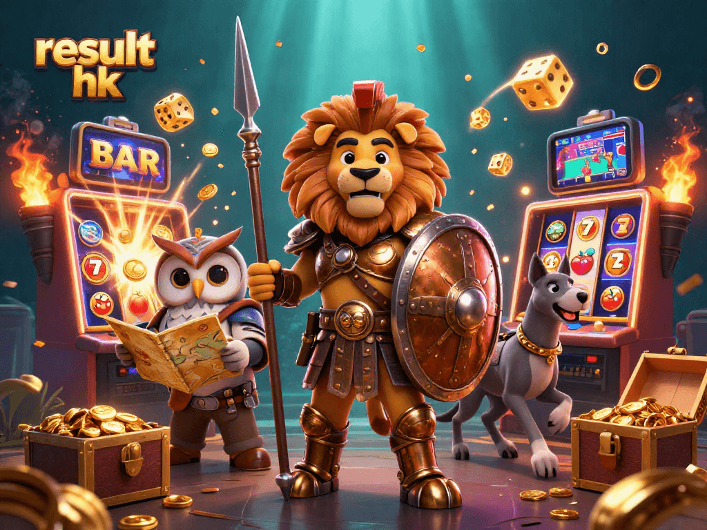 Engage in thrilling jackpots with result hk featuring a Spartan lion, tactical owl, and swift greyhound.