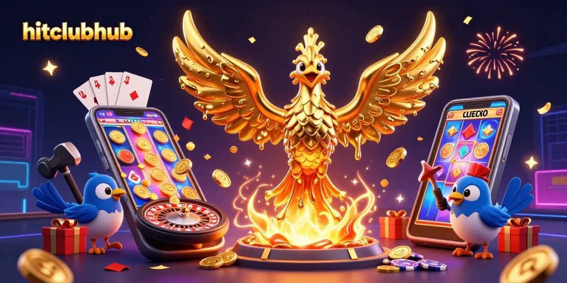 Experience the thrill at hitclubhub with golden phoenix coins, dynamic slots, and vibrant gaming action!