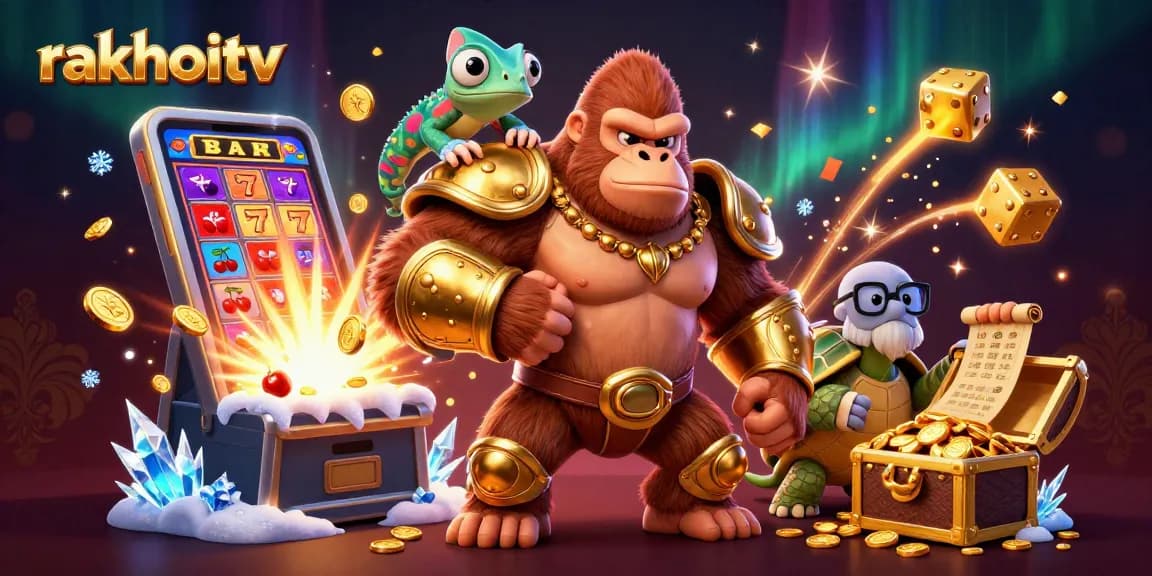 Experience the thrill with rakhoitv’s vivid casino adventure in a dynamic 3D scene.
