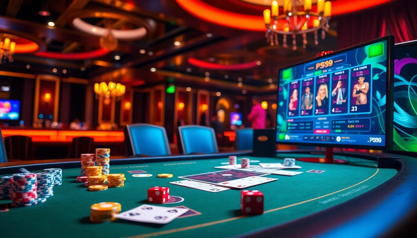 Experience high-stakes excitement at nhà cái PS99 with vibrant casino action and interactive gameplay.