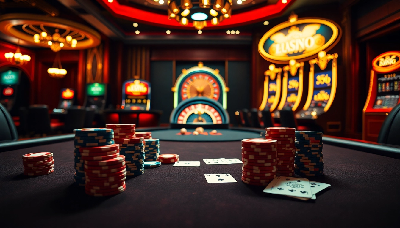 Intense poker gameplay at a luxurious casino illustrating hidden wiki dark web mystery.
