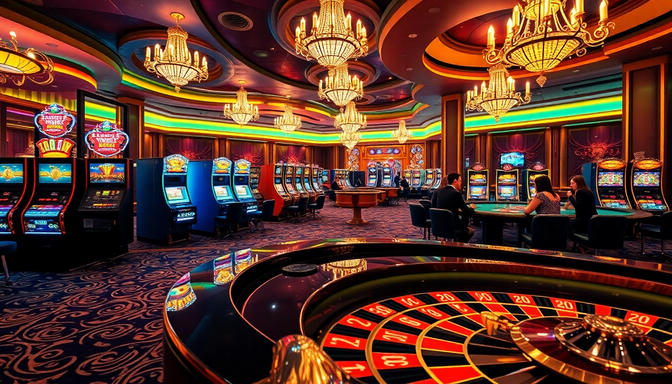Experience the thrill of mb66 com at a luxurious casino filled with vibrant games.
