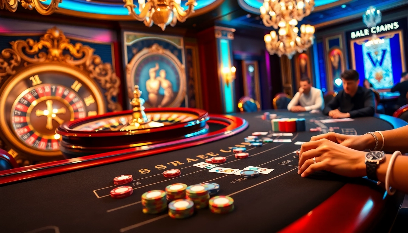 Experience excitement at 68VIP's luxurious casino, featuring thrilling blackjack and poker games.