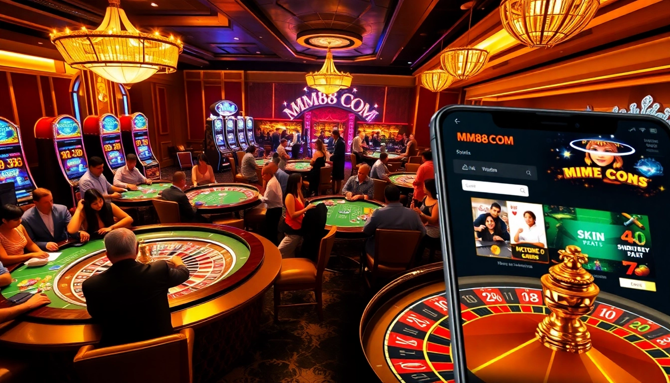 Experience thrilling excitement at MM88 COM with sophisticated casino gaming elements.
