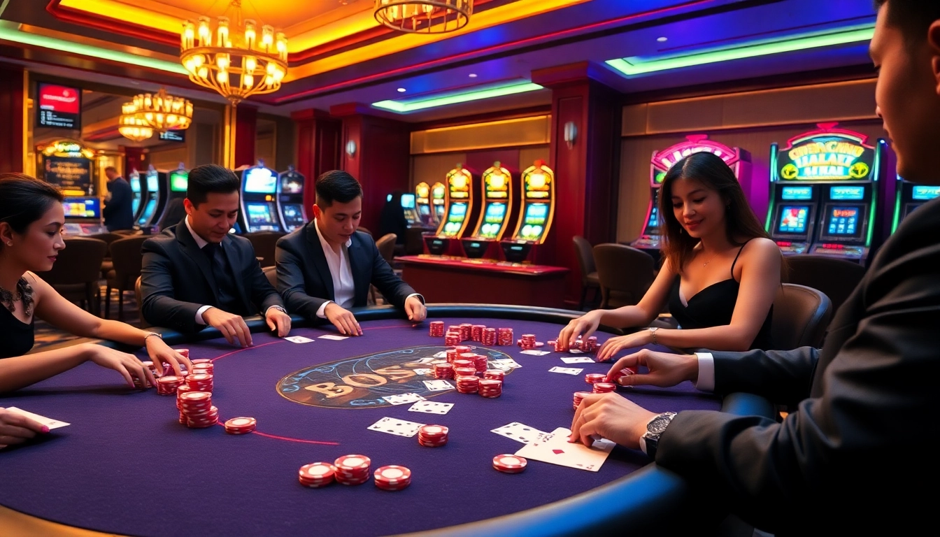Experience the excitement of open88 with vibrant poker games and luxurious slot machines.