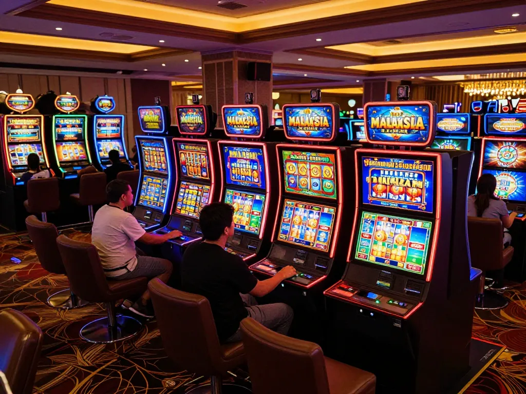 Experience vibrant gameplay with Slot Malaysia in a lively casino environment