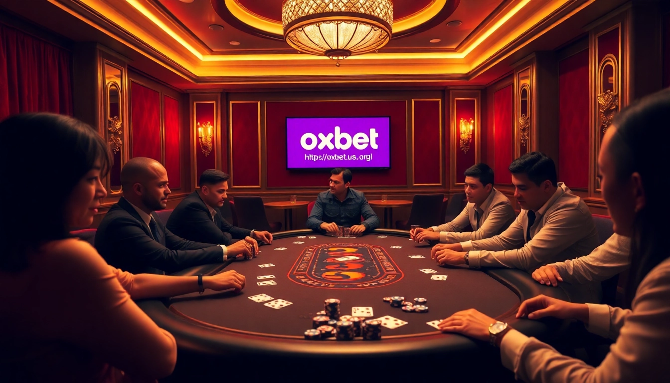 Engage with high-stakes poker at https://oxbet.us.org/ featuring luxury tables and focused players.
