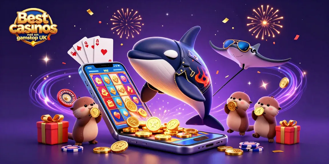 Experience the thrill of winning at the best casinos not on gamstop UK with vibrant gaming visuals.