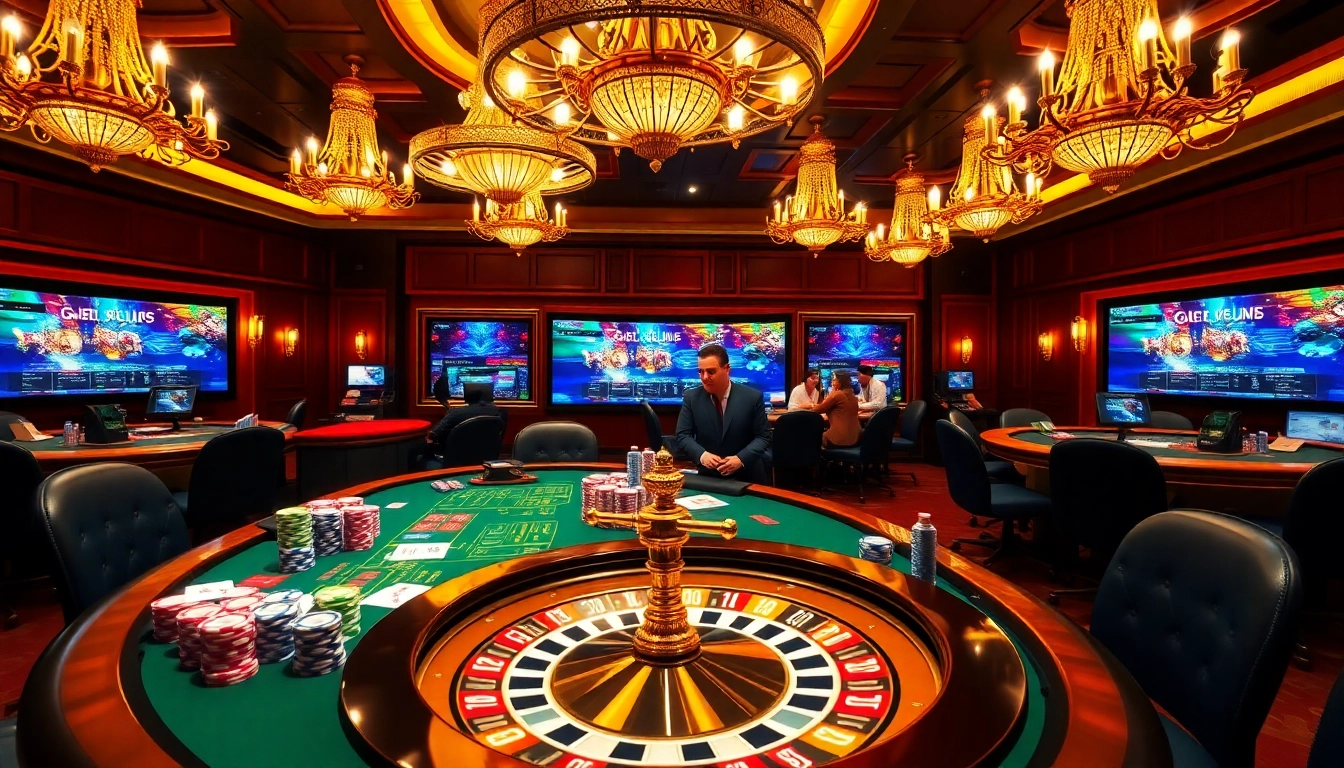 Experience the thrill of gaming at https://hu88.za.com/ with vibrant casino tables and engaging players.