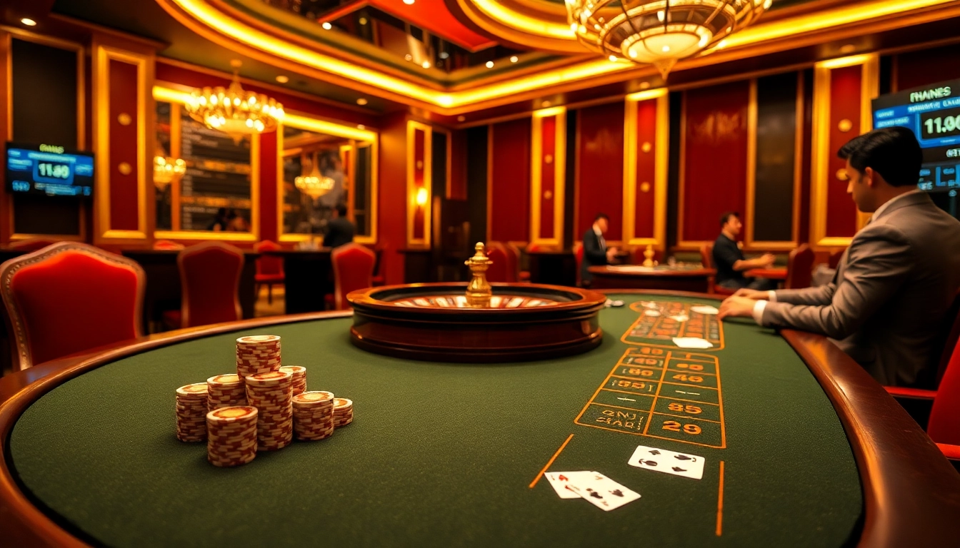 Experience the thrill of betting at Nhà cái xin88 with an exciting casino atmosphere.