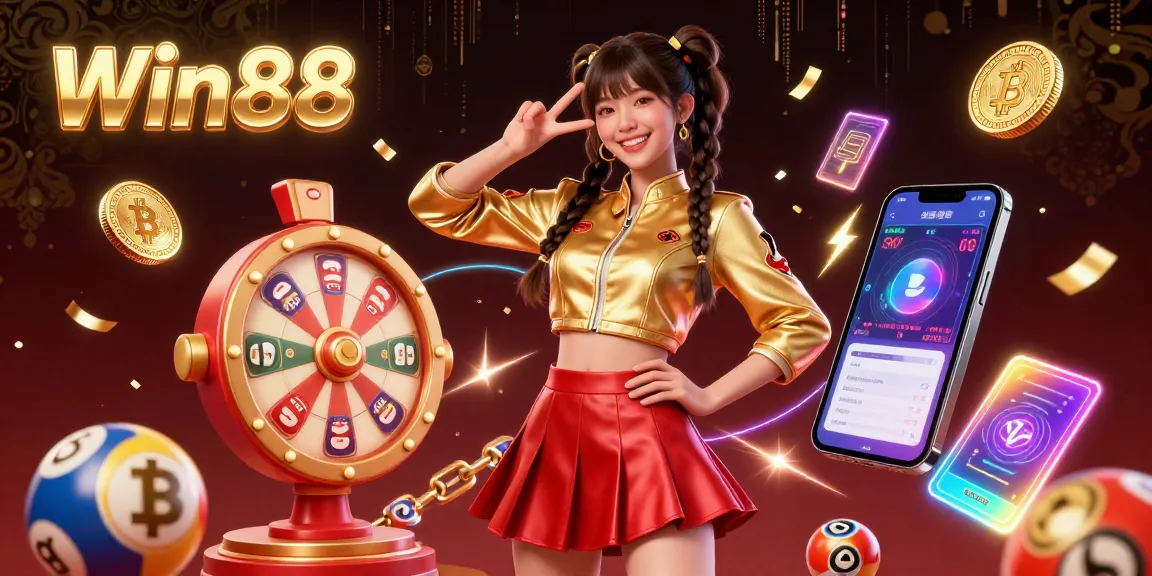 Experience thrilling games at Win88, where vibrant colors and rich details celebrate casino excitement.