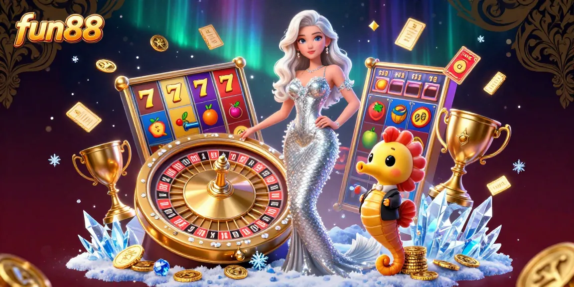 Experience winning thrills with fun88 in a vibrant 3D casino setting full of excitement and rewards.