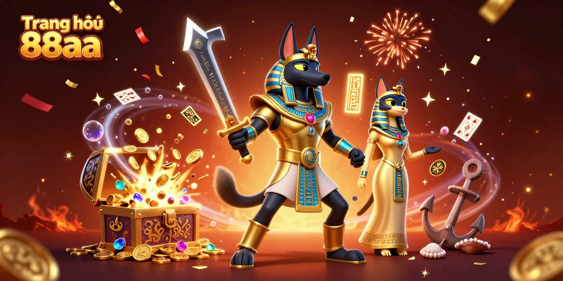 Experience exciting gameplay at Trang chủ 88aa with vibrant illustrations of casino adventures and rich visuals.
