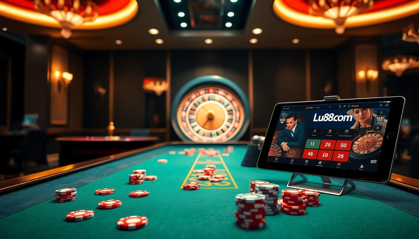 Experience the thrill of gambling at Lu88k.com with a vibrant casino scene and professional live dealer.