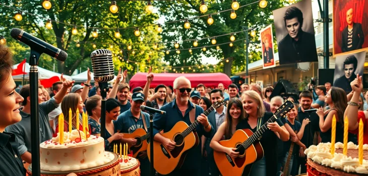 Johhny Cash birthday celebration at johnnycashbirthday.com featuring lively performances.