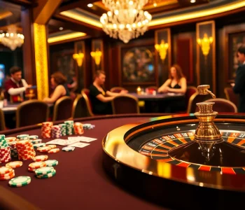 A thrilling poker table scene showcasing the 888vnd game, perfectly capturing the excitement of high-stakes gambling and casino elegance.