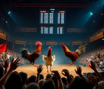 Experience thrilling live cockfighting at SV368win.live with vibrant arena action and enthusiastic spectators.